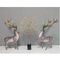 Metalowa rzeźba jelenia z możliwością zmiany koloru Rzemiosło artystyczne